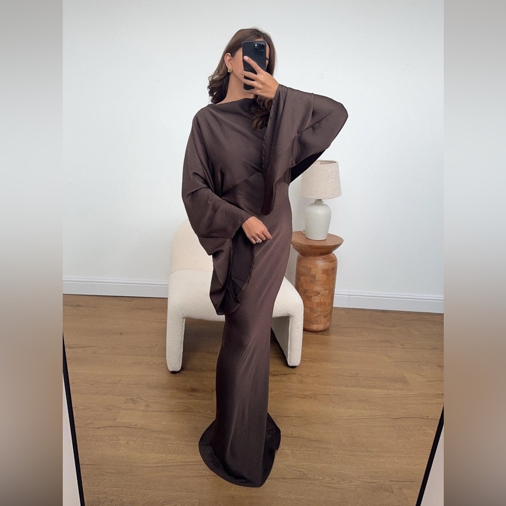 Elegant Brown Women's dress